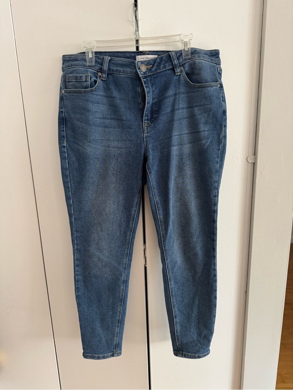 Lane Bryant Dark Blue Skinny Denim Jeans